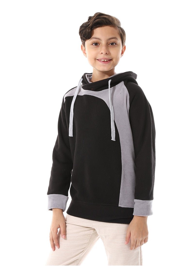 Caesar Velvet  Cotton Boys Hoodie  - Image 4