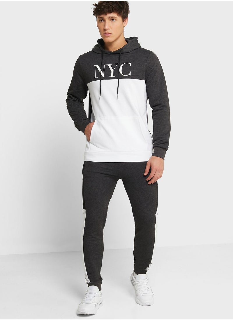 Seventy Five - NYC Colourblock Tracksuit Set - Image 1