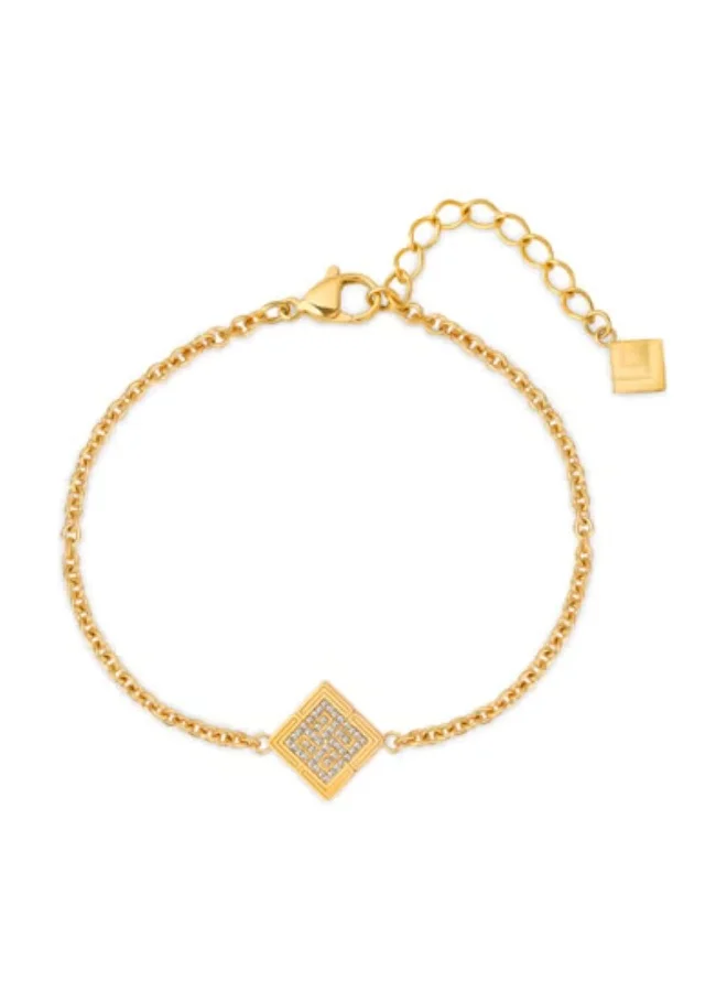 Guy Laroche Vivienne Gold Plated Bracelet for Women 170mm