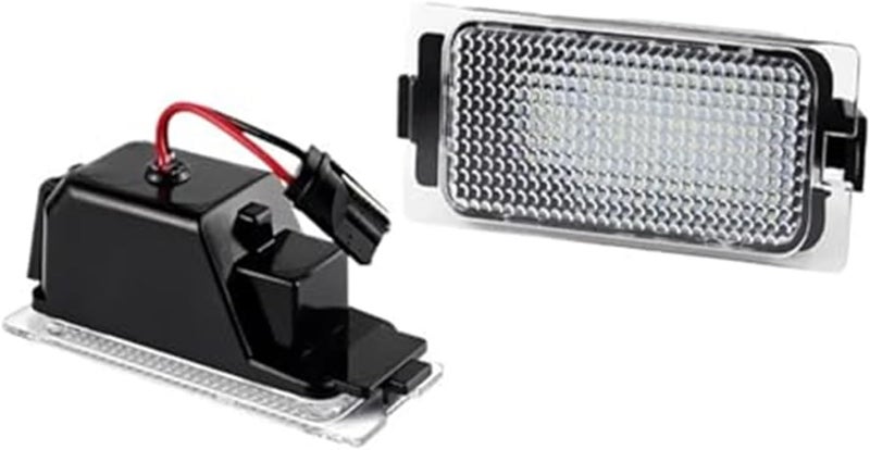 QASULER 2PCS Car Rear License Plate Light - Image 1