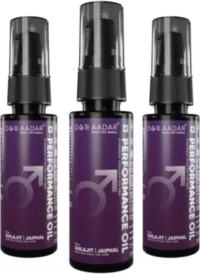 AADAR AADAR Performance Oil Stamina Booster for Men (30 ml) 