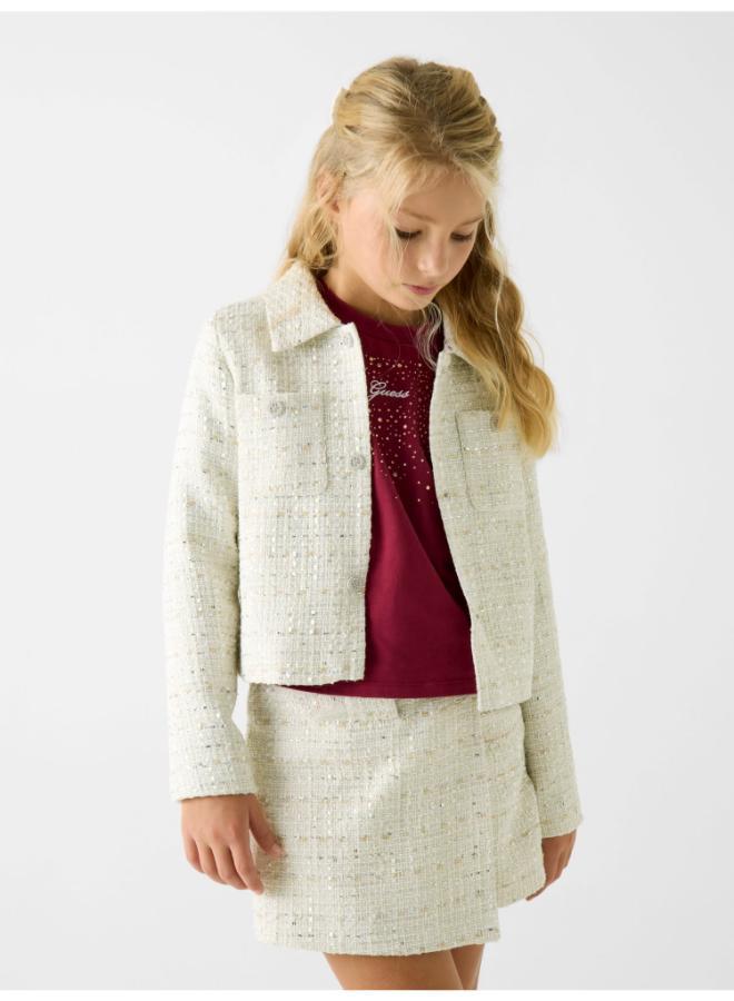 GUESS Kids Tweed Jacket - Image 1