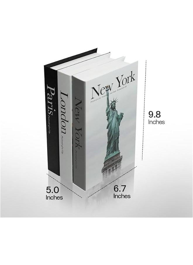 Generic Coffee Table Decorative Books For Home Decor, Fake Books For Decoration, Aesthetic Bookshelf Decor for Living Room Office Bedroom, 3 Piece  - Image 2