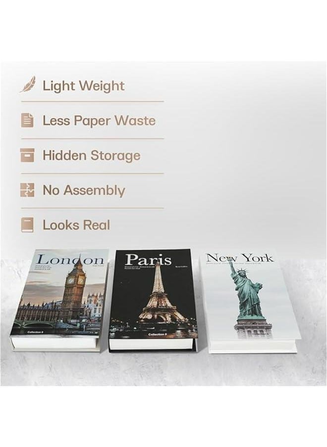Generic Coffee Table Decorative Books For Home Decor, Fake Books For Decoration, Aesthetic Bookshelf Decor for Living Room Office Bedroom, 3 Piece  - Image 5
