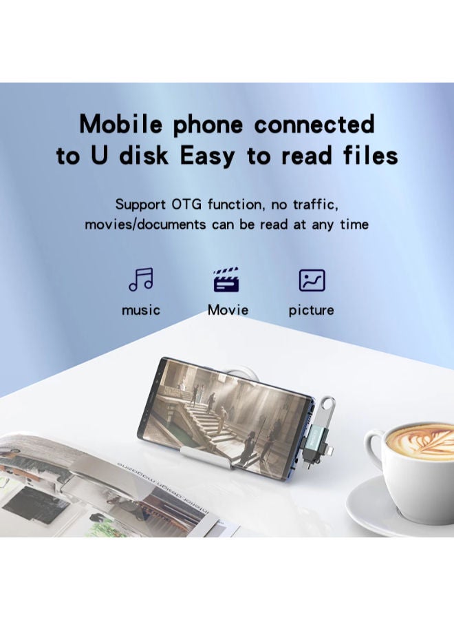 Yesido 3 In 1 OTG USB 2.0 Supper Fast Data Transmission GS15 - Image 4