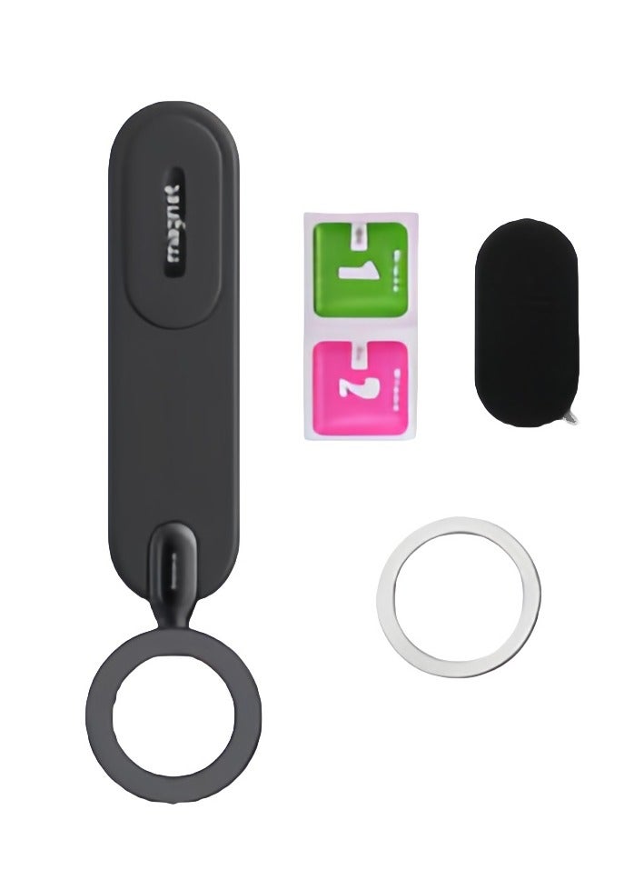 The instrument board can rotate the universal magnetic car holder of the car mobile phone holder for a week,with a vehicle rack with super magnetic magnets,compatible with iPhone compatible with 16 15 14 13 12 series,Samsung S24 S23 and other smartphones,black - Image 1