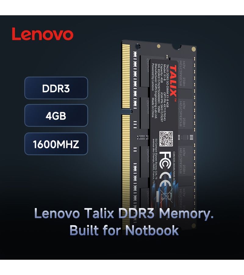 Talix 8GB DDR3 SO-DIMM RAM 1600MHz High Performance Low Power Consumption Professional Grade Storage For Modern Laptops Compatible Stable Fast Speed - Image 2