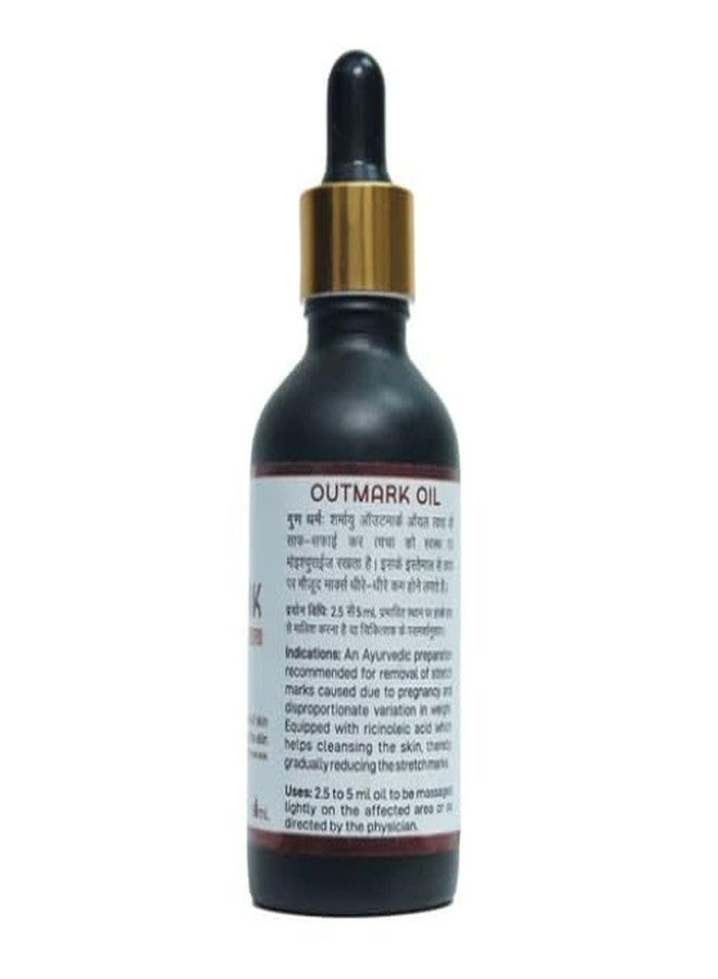 Sharmayu Outmark Anti-Stretch Mark Oil for Smooth & Even Skin | Ayurvedic Skin Nourishment Oil for Stretch Marks | 50ml - Image 2