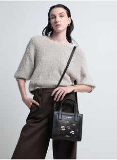 Karl Lagerfeld Paris Karl Lagerfeld Paris de piel para mujer Bolsa flap  - Image 4