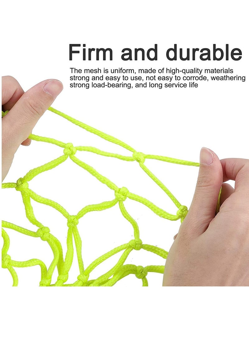 Y&D Nightlight Basketball Net Luminous Outdoor Portable Sun Powered Sports Nylon Heavy Duty Replacement.12 Loops Standard Size Night Gift  - Image 5