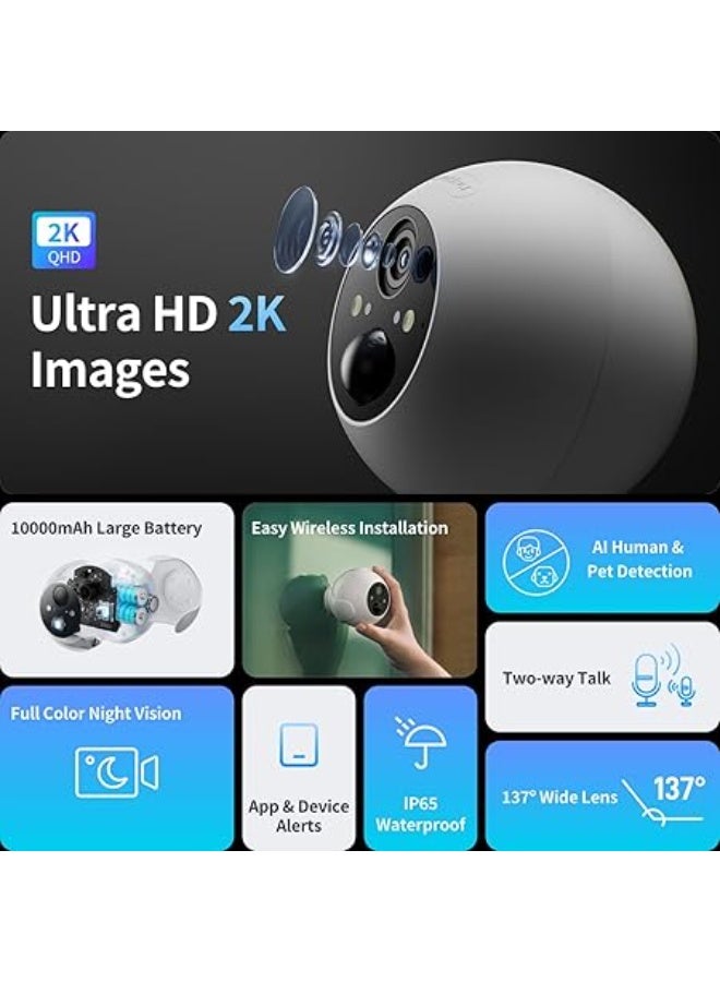 SwitchBot Outdoor Spotlight Cam 2K - Image 2