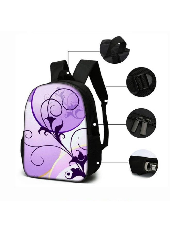 عام حقيبة ظهر مطبوعة بالرسوم المتحركة + مجموعة حقائب اليد + القلم، مجموعة حقائب عملية من ثلاث قطع (يمكن استخدام الطلاب والأطفال ونزهات الأصدقاء ورياضات تسلق الجبال وما إلى ذلك) - 114 - Image 2