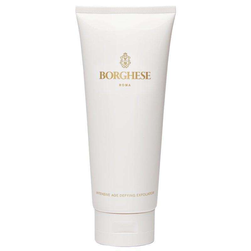 Borghese Intensive Age Defying Exfoliator  Weekly Foaming Facial Exfoliator Scrub with Peptides  Hyaluronic Acid for Smooth Skin for All Skin Types