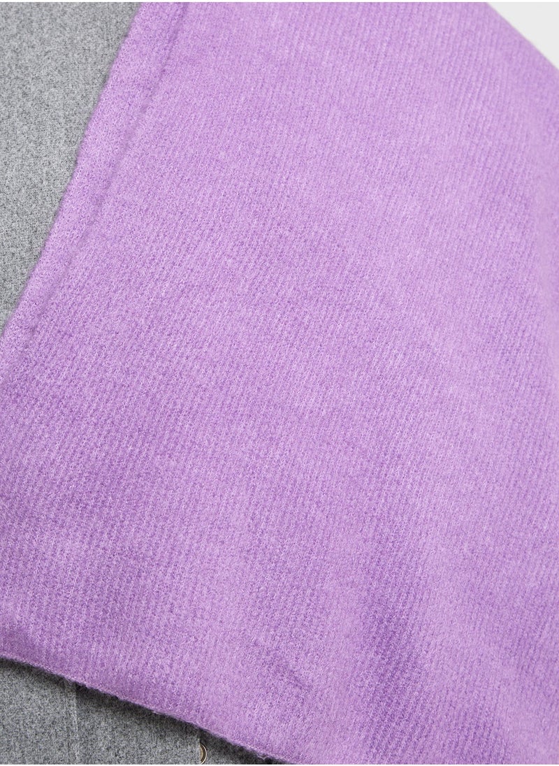 VERO MODA VMLEFILE RIB SCARF BOO  - Image 3