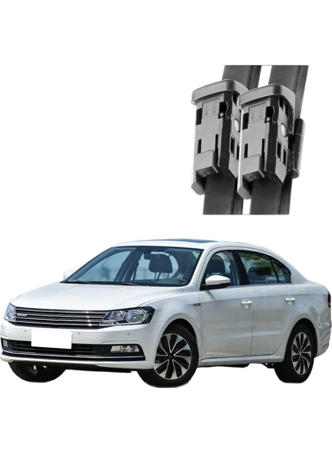 AOLIN Boneless Wiper Blades For Saic Volkswagen New Lavida Wiper Blades 13/14/15-17 Models 1.6L/1.4T/Langhang/Langjing Original Size Rubber Strip - Image 3