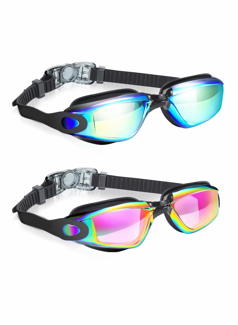 KASTWAVE 2 Pack Swimming Goggles for Kids and Adult Men Women - Image 1