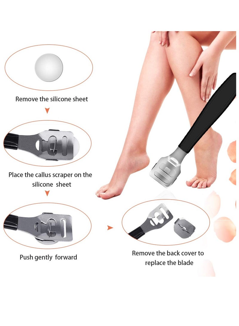 بونيتو 23 في 1 المهنية أدوات باديكير مجموعة العناية بالقدم، باديكير كيت اليد القدم مانيكير مجموعة الرعاية، اليد القدم مانيكير وباديكير مجموعة الفولاذ المقاوم للصدأ العناية بالقدم كيت القدم عرموش القدم - Image 4