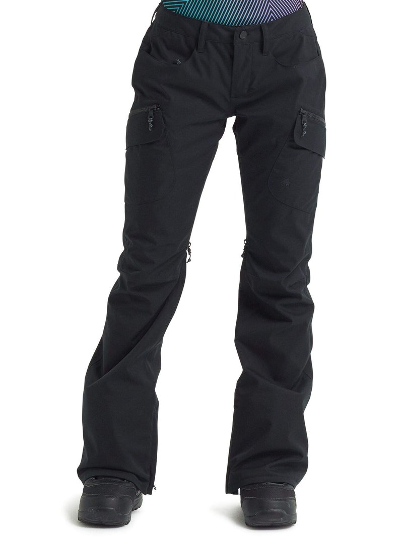 Burton Womens Gloria Insulated Pant, True Black New, X-Large - Image 1