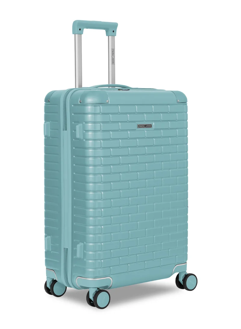 PARAJOHN Para John Bricase 3-Piece PC Luggage Set – 20, 24 & 28 Inch Hard Shell Suitcases with 360° Spinner Wheels