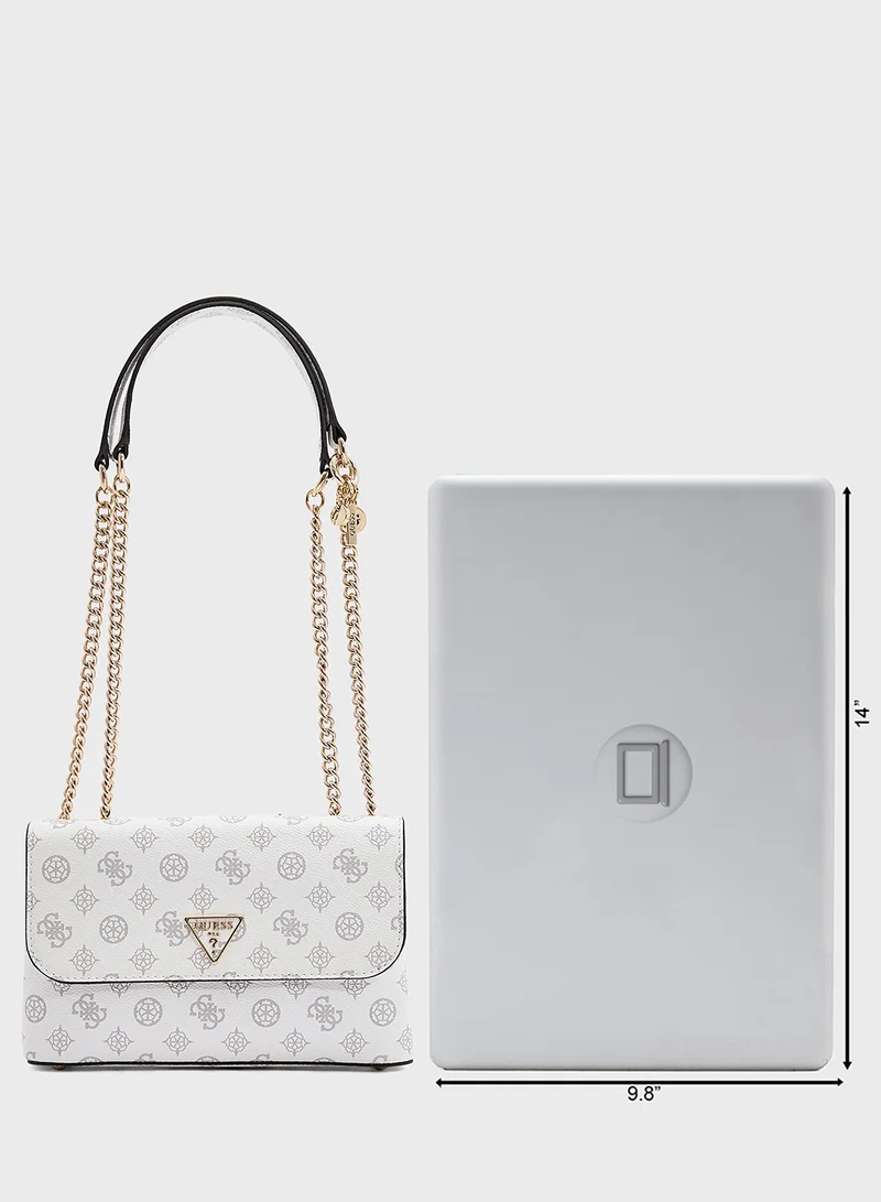 GUESS Eco Erica Cnvrtble Crossbody Flap