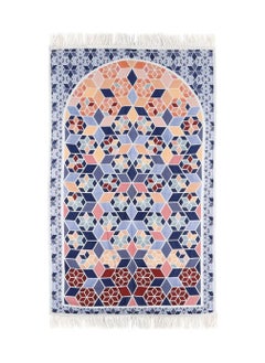 MANASEK Prayer mat padded from Manasek a popular local brand – prayer mat lined with 100% polyester with 3D embroidery with bag - Luxurious and elegant design suitable for gifting - 70X120  - Image 1
