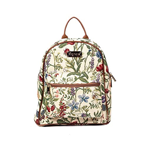 Signare Tapestry Women Backpack Rucksack Casual Daypack Morning Garden (DAPK-MGD) - Image 1