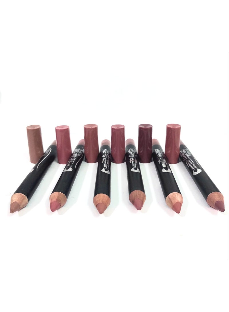 مي ناو Me Now Matic Lip Stick Pencil - 6 Pcs ( C ) - Image 3