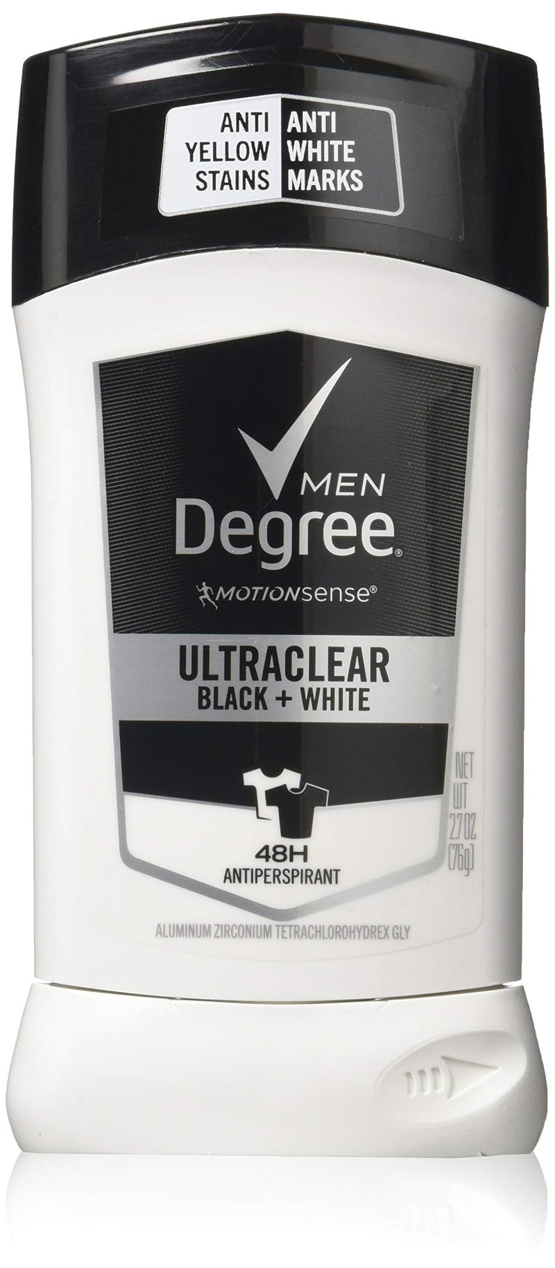 Degree Deodorant 27 Ounce Mens Ultra Clear Black  White 27 Ounce Pack of 6