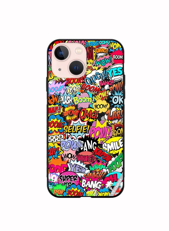 VR CREATIVE Protective Case Cover For Apple iPhone 14 Pop Art Design Multicolour - Image 1