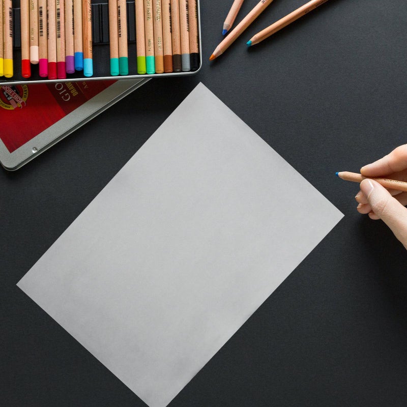 A4 White Tracing Paper 50 Sheets Translucent for Drawing Sketching and Art Projects - Image 5
