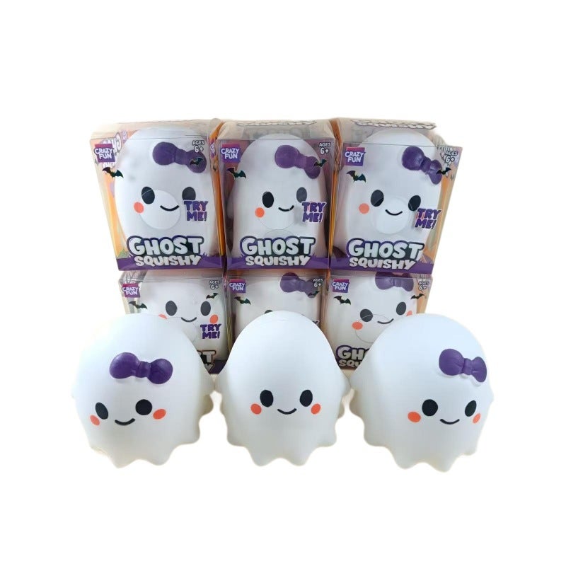 Cute Large 16cm Ghost Squishy Toy Funny Halloween Stress Relief Toy Gift for Boys and Girls - Image 5