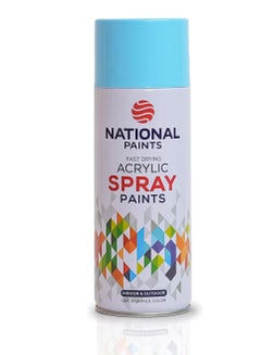 National Spray Paint - LIGHT BLUE 211 - National Paints Fast Drying Acrylic  - Image 1