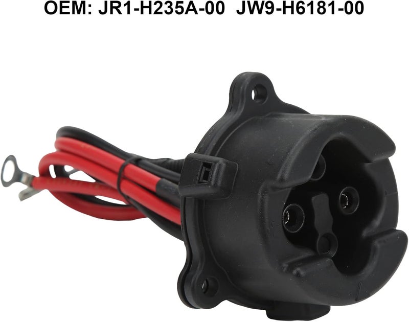 woobles DC Charging Receptacle 48V JR1‑H235A‑00 Safe Replacement for G29 Drive Club Car 2011‑2017 - Image 5