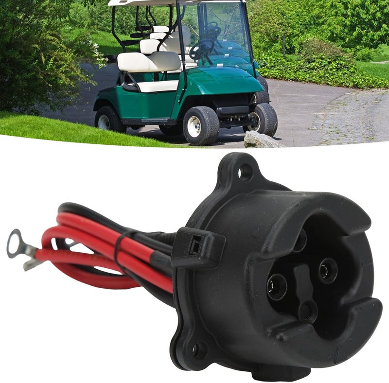 woobles DC Charging Receptacle 48V JR1‑H235A‑00 Safe Replacement for G29 Drive Club Car 2011‑2017 - Image 2