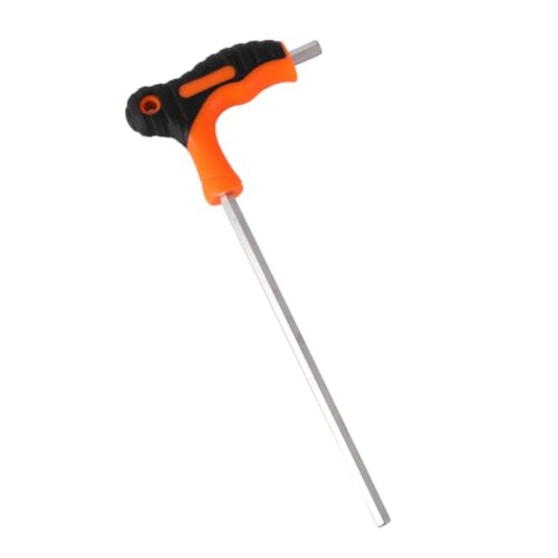 مفك برغي من نوع T-Handle Hex Socket -H8 برتقالي- مقاوم للتآكل، ذو طرفين، بمقبض مقاوم للانزلاق - للاستخدام في ورش السيارات، إصلاح الأثاث، تجميع الإلكترونيات، والأعمال اليدوية وتحسين المنزل والصيانة - Image 5