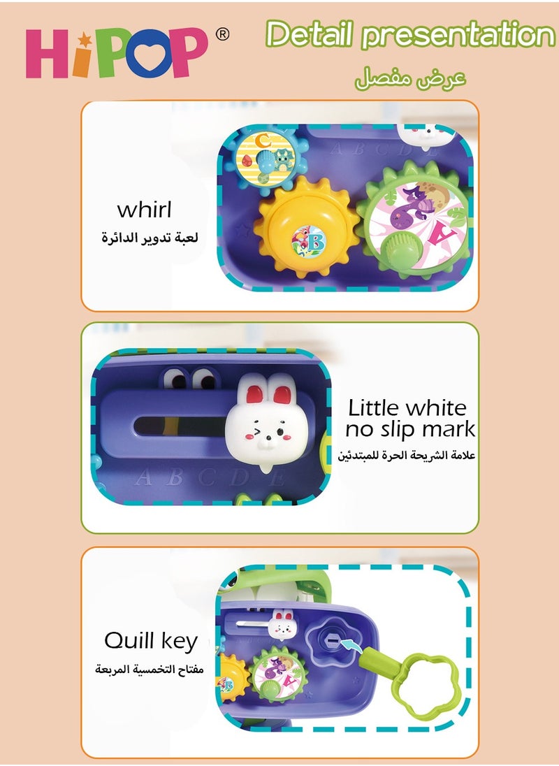 HIPOP - Baby Toys,Whack-a-Mole Hammerring Toys Shape Recognition and Sorting Toys,Baby Building Blocks Educational Toys - Image 1