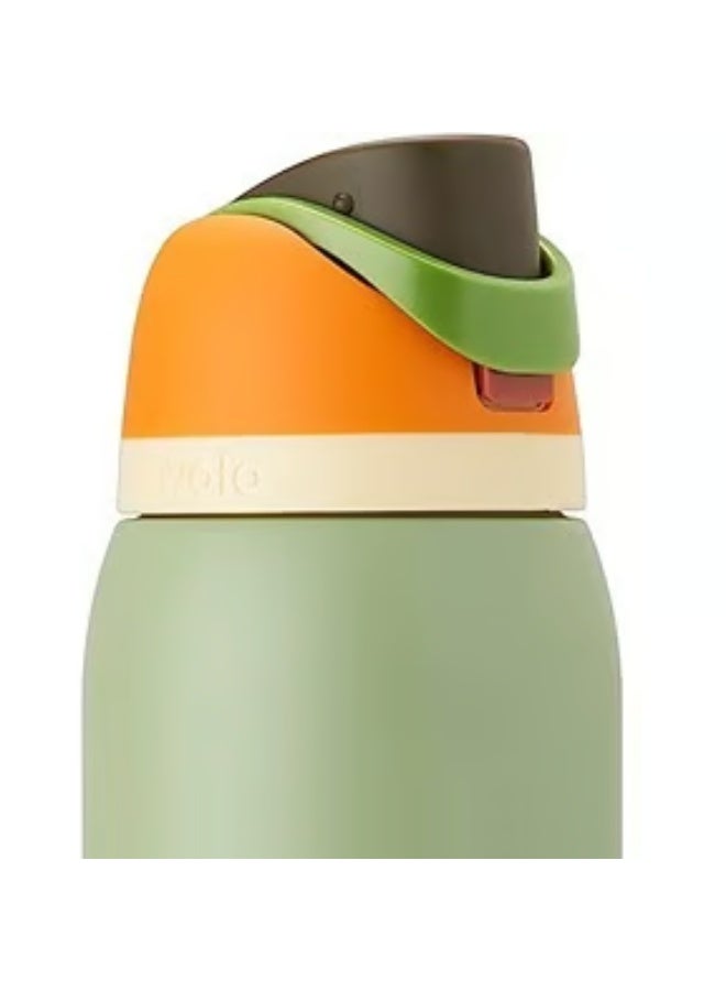 Owala Orginal-Owala 40-oz BPA Free Insulated Stainless Steel Water Bottle with Free Sip Straw for Sports and Travel, Camo Cool - Image 2