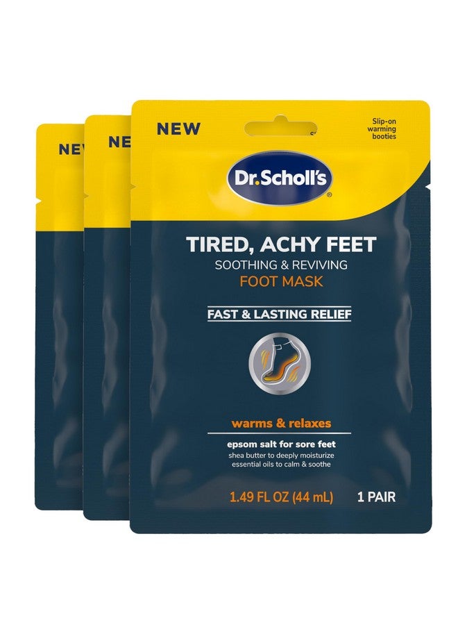 دكتور شولز قناع دكتور شول® لتهدئة وتجديد القدمين المتعبة والمؤلمة، 3 أزواج، جوارب دافئة - Image 1