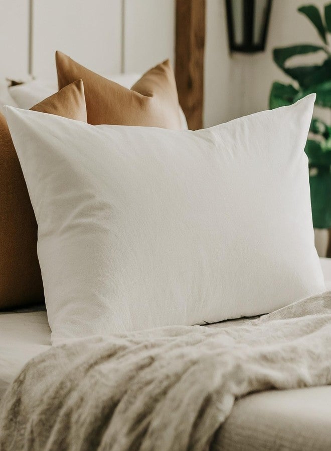 Dada Bedding Luxury 20x28 Pillow Insert - Soft Medium Firm, Premium Polyester, Perfect for Side and Back Sleepers - Image 5