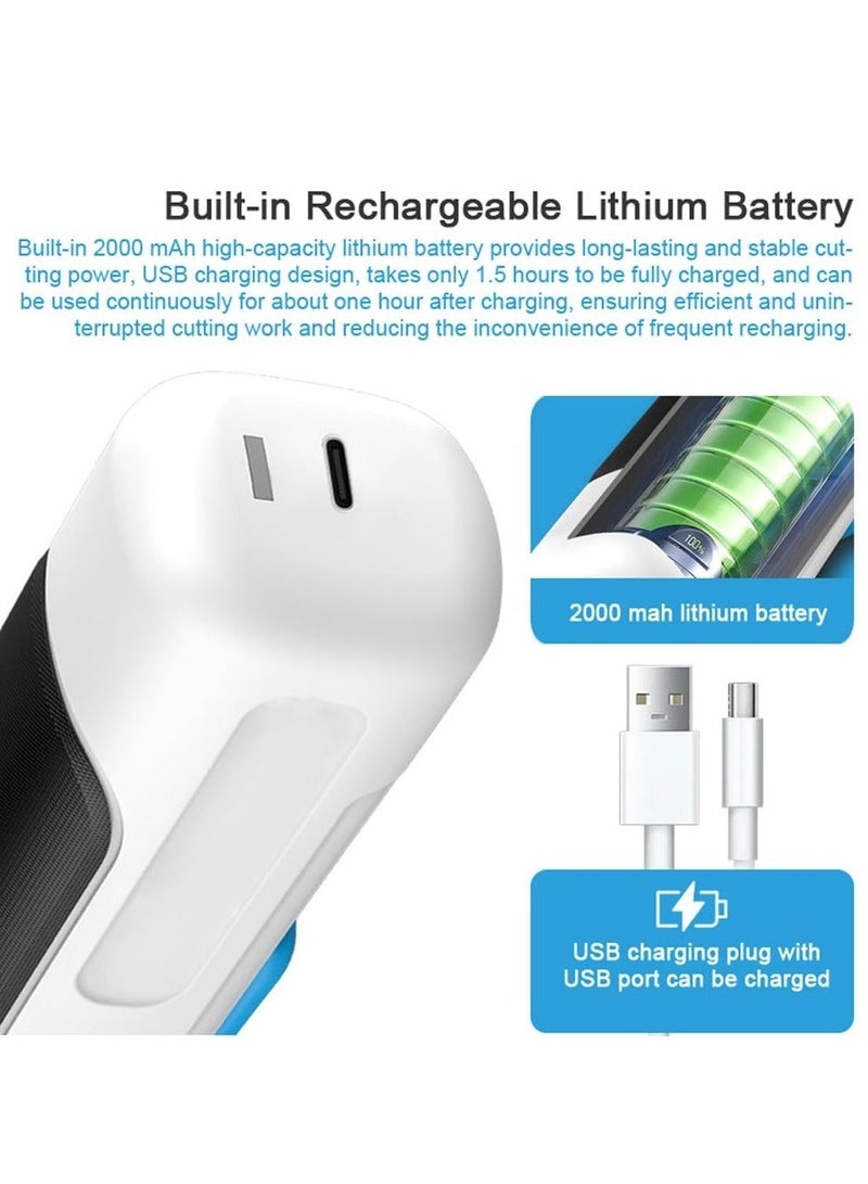 والالا قاطعة قماش كهربائية بمحرك عالي السرعة، آلة قطع قماش محمولة، إسفنج ورق مقوى، سجاد جلدي، ماكينة تشذيب السجاد - Image 5