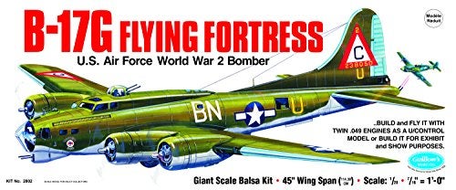 Guillows Guillow's Boeing B-17G Flying Fortress Model Kit - Image 3