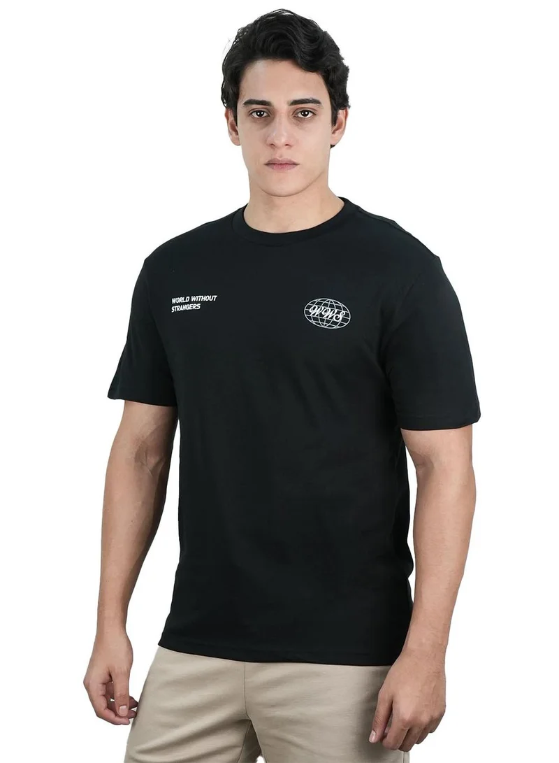 Men's Slim Fit Cotton Jersey Crew Neck Print Tee | WWS Graphic