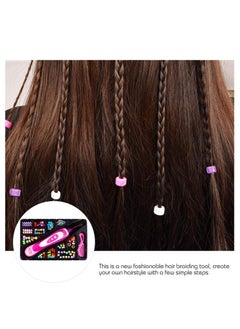 MUMS PLANET Girls Toys Hair Styling Tools 1 Set Automatic Hair Decoration Braider DIY Styling Tool Hair Braiding Tool Toy for Teen Girls Birthday Gift Hair Styling Accessories  - Image 4