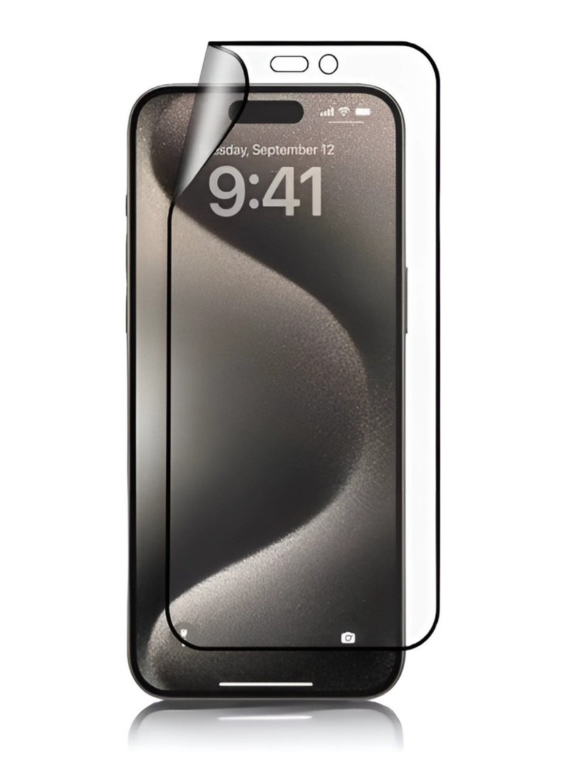 واقي شاشة لـ آيفون 16 بلس (iPhone 16 Plus) مضاد للكسر و الخدش و بوضوح عالي HD حماية قصوى للشاشة من الخدوش والكسر - Image 1