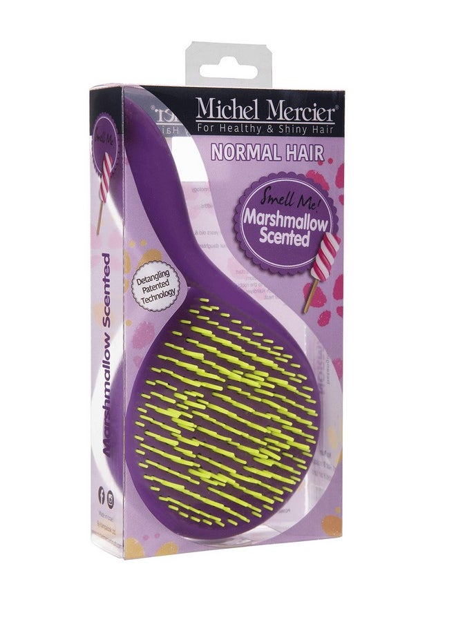 Michel Mercier - Kids Hair Brush Kids Detangler Antistaticgirls Hair Brush With Scented (Marshmallow) For Regular Hair - Image 1