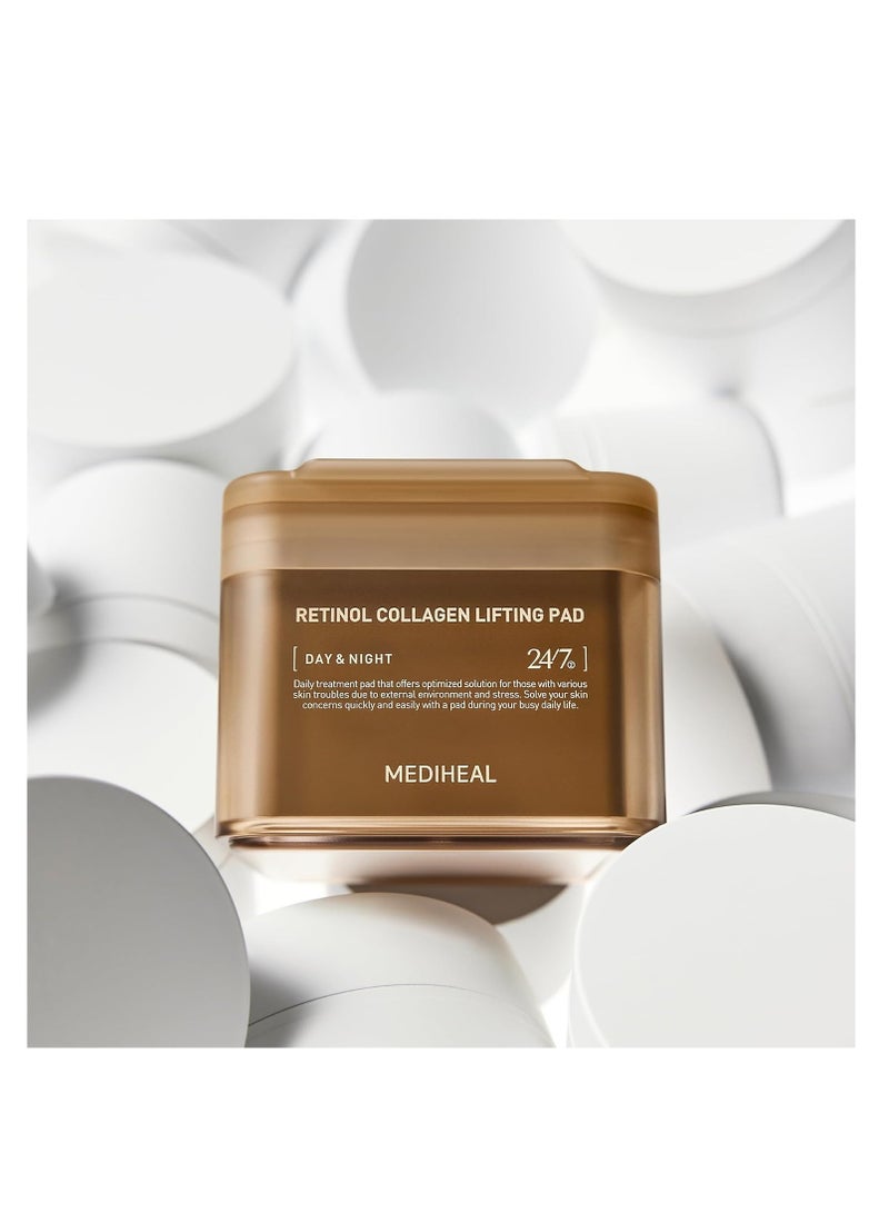 MEDIHEAL Retinol Collagen Lifting Pad | 100 pads - Image 5