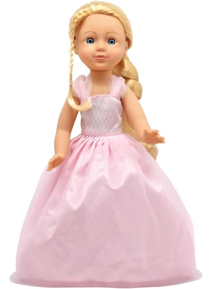 Dolls World Peterkin Lola 14-Inch Soft Fashion Doll with Moving Arms & Legs – Cuddly & Batheable Doll Toy for Kids 18 Months+ - Image 3