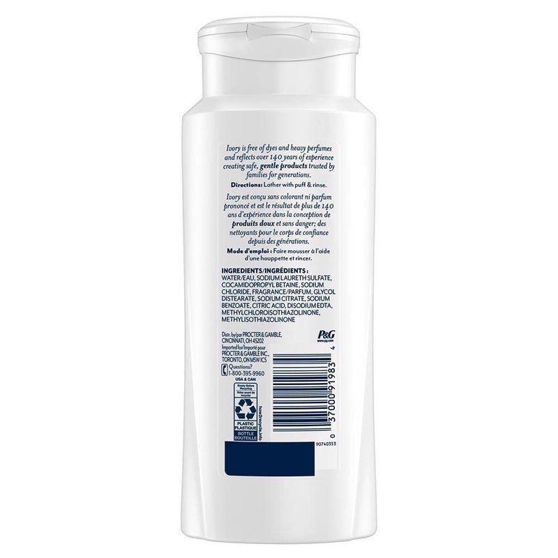Ivory Body Wash, Original, 21 oz (Pack of 2) - Image 2