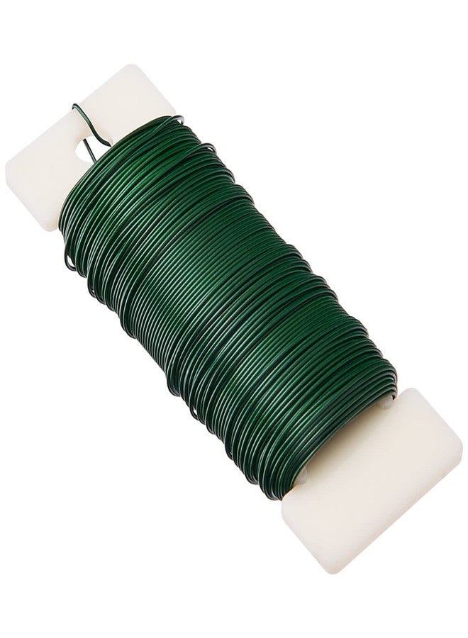 Hapeper 22 Gauge Floral Flexible Paddle Wire for Christmas Wreath Tree, Flower Arrangements, 3 Pack 114 Yards (Green) - Image 2