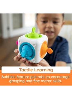 Fat Brain Toys Tugl Cube - Popping Fidget Cube For Toddlers, Kids, Teens, Adults  - Image 4